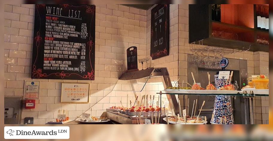 Interior - Pix Pintxos - Carnaby