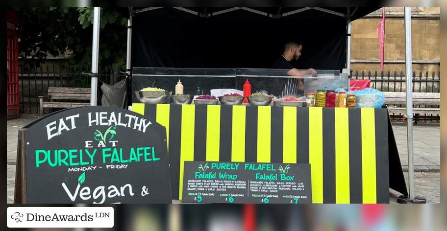 Blackboard - Purely Falafel