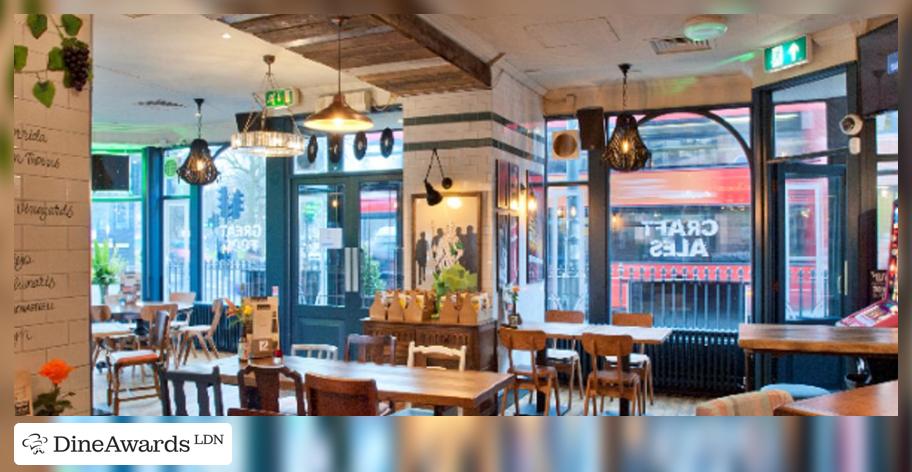 Interior - The Green Pub, Shepherds Bush