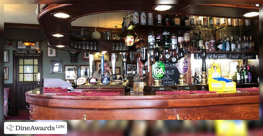 Bar counter - The Kings Head