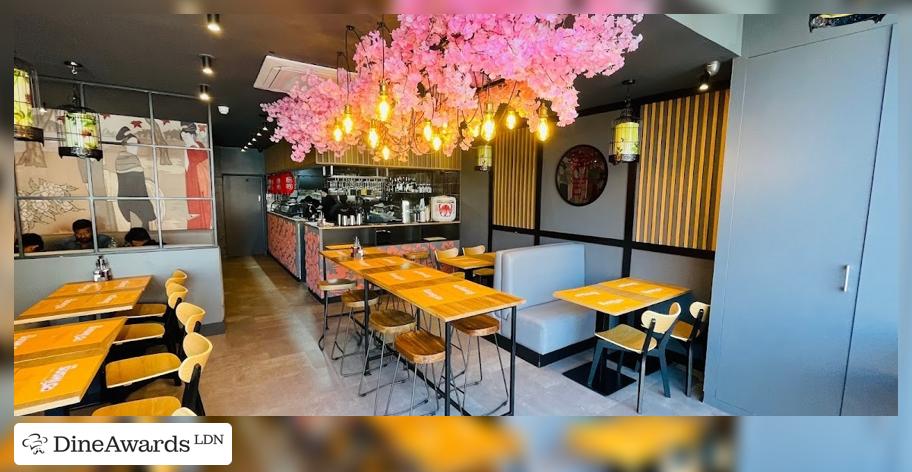 Interior - The Sushi Co - Wimbledon