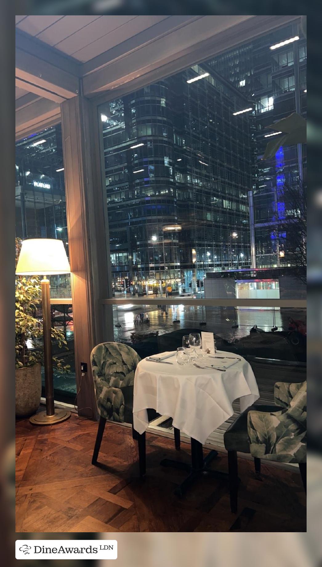 The Ivy Canary Wharf, London, Canary Wharf - restaurant review